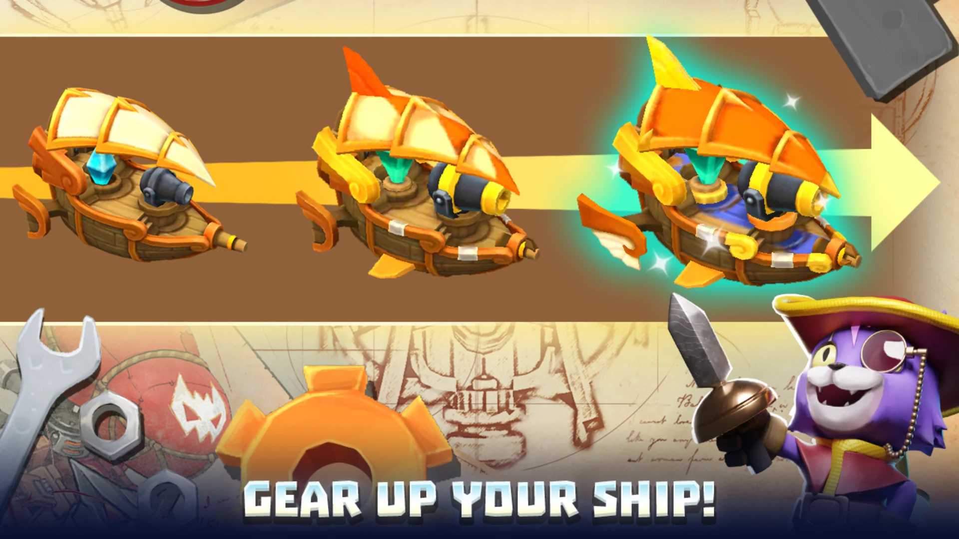Wild Sky TD: Tower Defense RPG screenshot